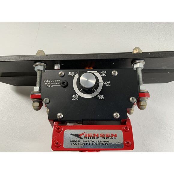Heat Sealer Jensen JSS 500 12 Inch Long Heating Bar Sure Seal Hand Held - Picture 3 of 10